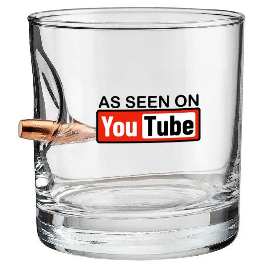 AS SEEN ON YouTube Bullet Whiskey Glasses