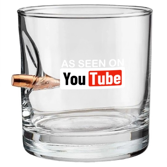 AS SEEN ON YouTube Bullet Whiskey Glasses