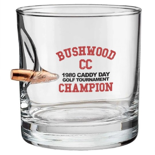 Bushwood Caddyshack Bullet Whiskey Glasses