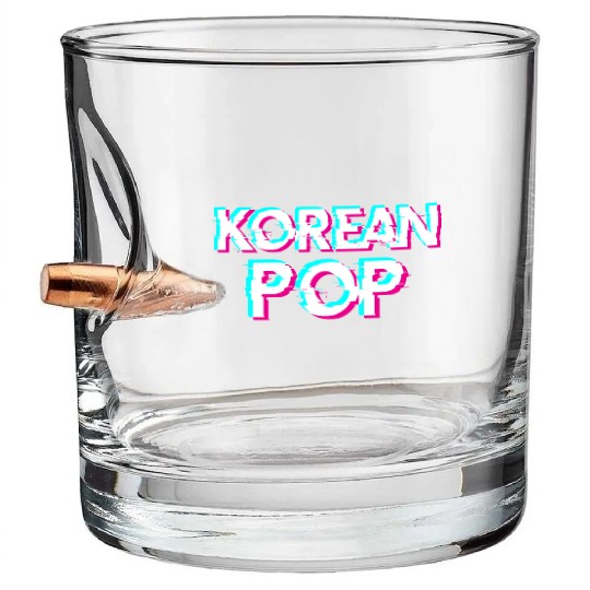 Korean Pop Merchandise K-Pop Bullet Whiskey Glasses
