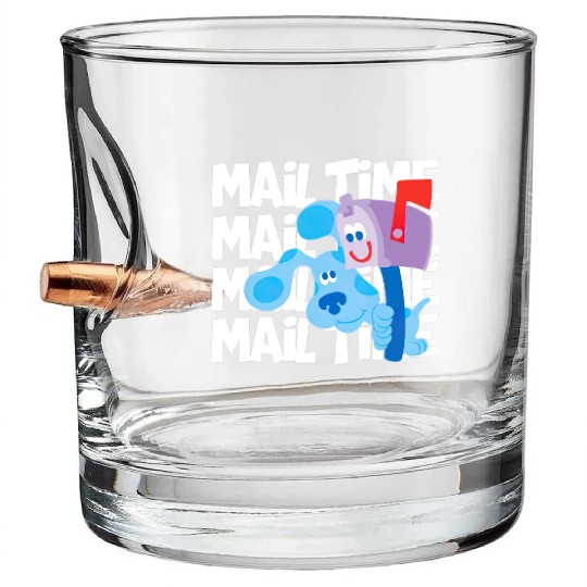 Mail Time With Blues Clues Bullet Whiskey Glasses