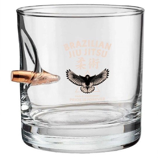 Jiu Jitsu eagle Bullet Whiskey Glasses