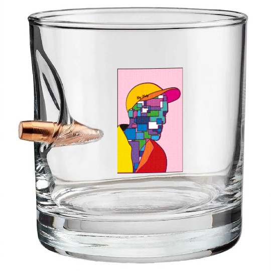 Lil peep Cry Baby Bullet Whiskey Glasses