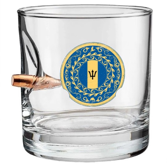 Barbados Trident Bullet Whiskey Glasses