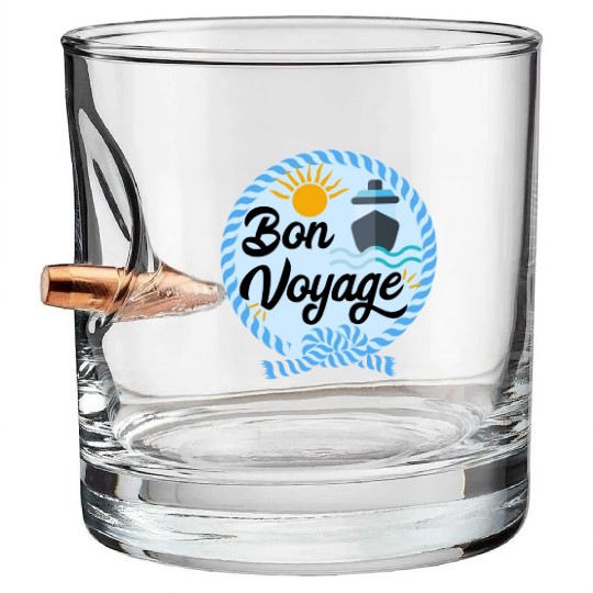 Bon Voyage Bullet Whiskey Glasses