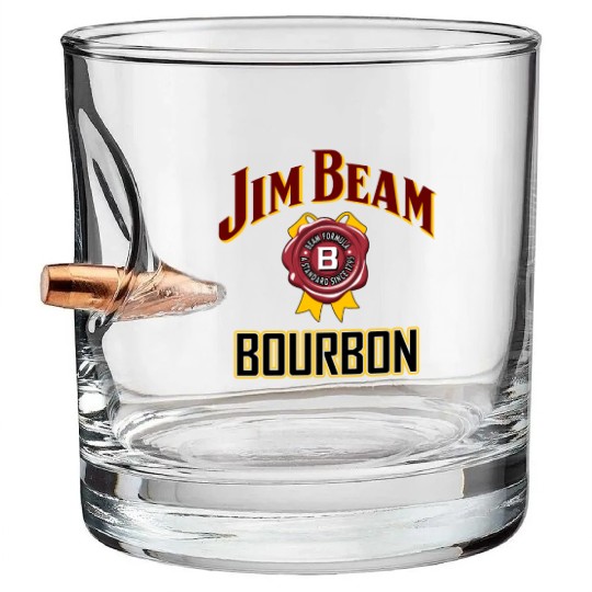 jim beam BOURBON Bullet Whiskey Glasses