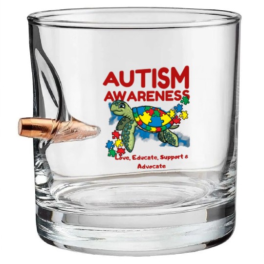 Aunt And Nephew Not Always Eye To Eye Bullet Whiskey Glasses