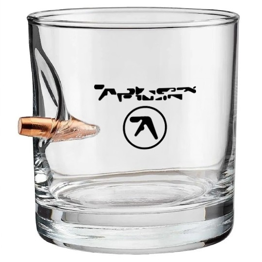 Aphex Twin Logo Bullet Whiskey Glasses