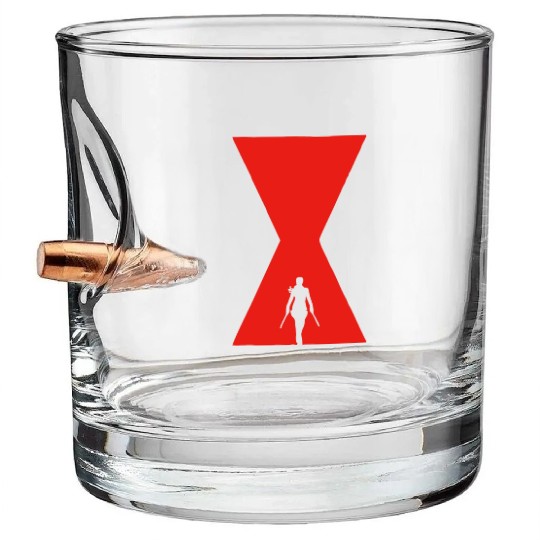 The Black Widow Bullet Whiskey Glasses