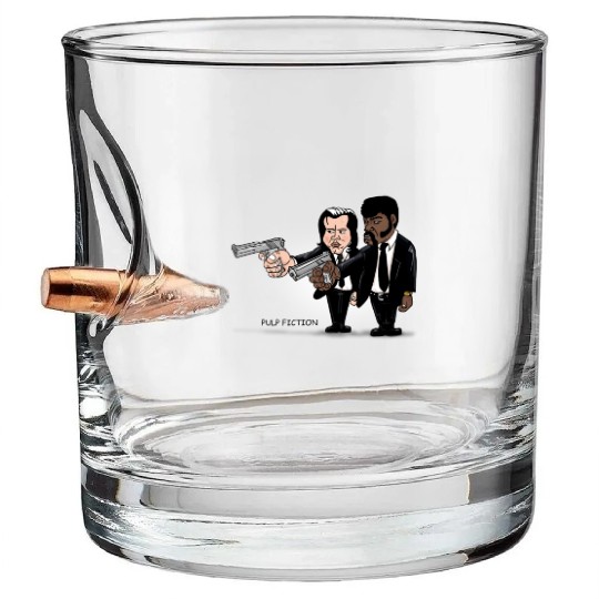 Pulp Fiction Bullet Whiskey Glasses