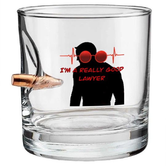 Daredevil heart beat no way home body shadow Bullet Whiskey Glasses