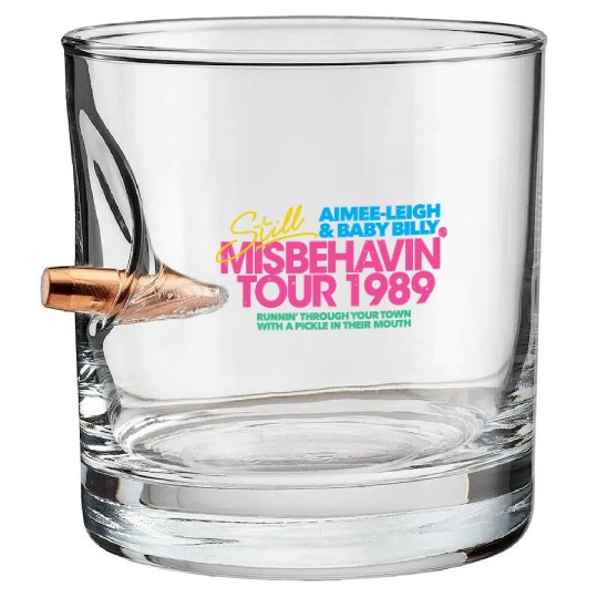 Righteous Gemstones Misbehavin Bullet Whiskey Glasses