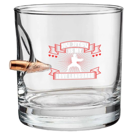 Brazilian Jiu Jitsu MMA Bjj Hugger Bullet Whiskey Glasses
