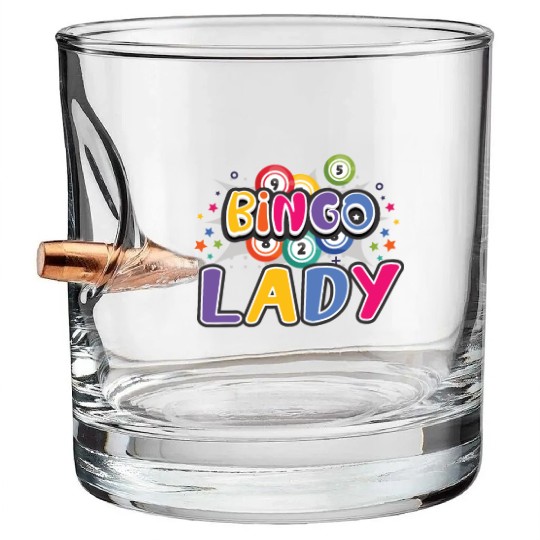 Bingo Card Game Grandma Bingo Player Bingo Cards Bullet Whiskey Glasses
