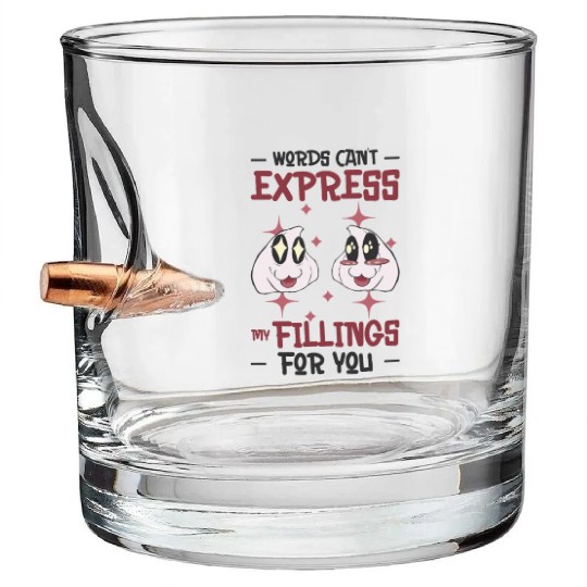 Dim Sums Filling Asian Food Chinese Food Fan Bullet Whiskey Glasses