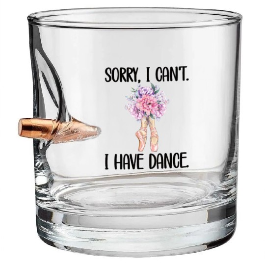 Proud Ballerina Ballet Dancer Gifts Ballet Dance Bullet Whiskey Glasses