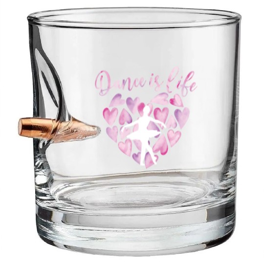 Ballet Dance Life Ballerina Ballet Dancer Gifts Bullet Whiskey Glasses