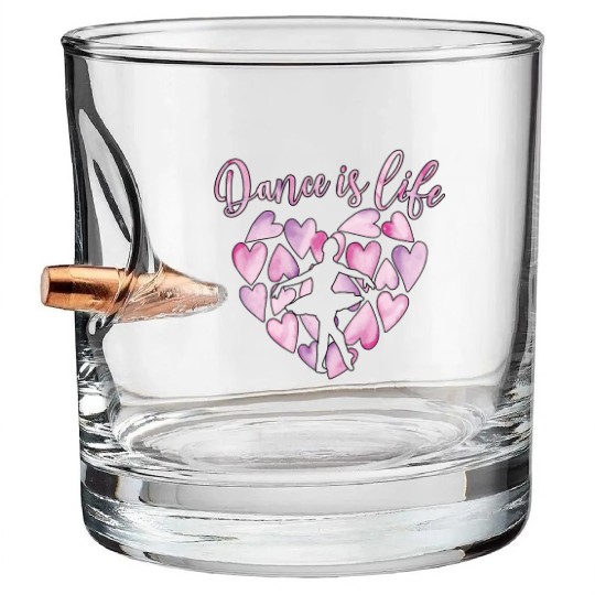 Ballet Dance Life Ballerina Ballet Dancer Gifts Bullet Whiskey Glasses