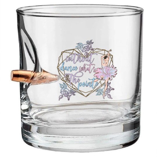 Funny Ballerina Ballet Dancer Ballet Dancing Gifts Bullet Whiskey Glasses