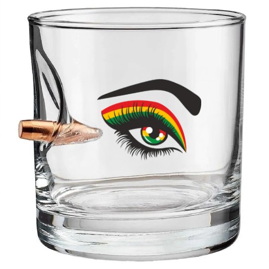 Juneteenth Day 1865, Freedom Day America African Bullet Whiskey Glasses