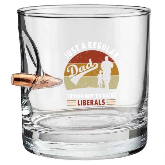 Republican Just A Regular Dad Trying Not To Raise Bullet Whiskey Glasses