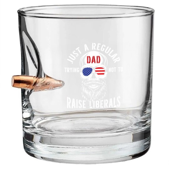 Republican Just A Regular Dad Trying Not To Raise Bullet Whiskey Glasses