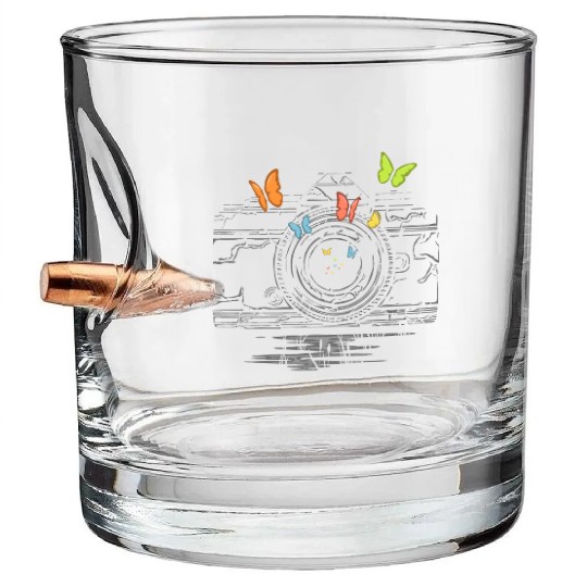 Analog photography nature Bullet Whiskey Glasses