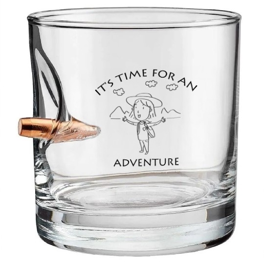 It's time for an adventure - Rock Climbing Bullet Whiskey Glasses