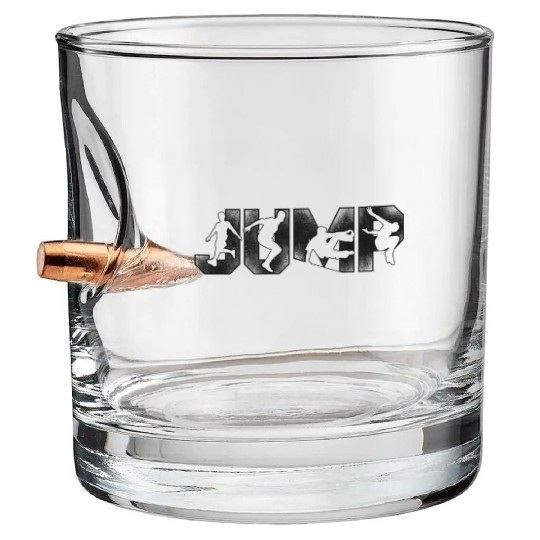 Parkour Free Running Traceur Bullet Whiskey Glasses