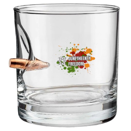 juneteenth Bullet Whiskey Glasses