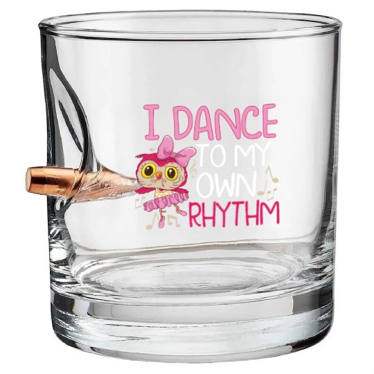 Ballet Ballerina Dance Dancer Dancing Ballet Gift Bullet Whiskey Glasses
