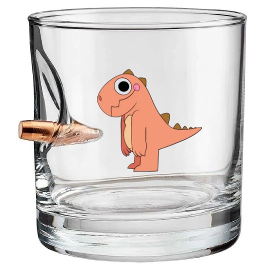Dead End Paranormal Park Dino Bullet Whiskey Glasses