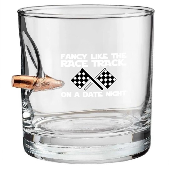 Fancy Like The Race Track On A Date Night Bullet Whiskey Glasses
