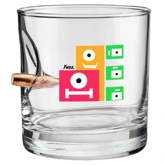 Alien Cubes - Friendly design Bullet Whiskey Glasses