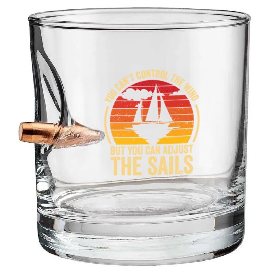Sailing Boats Boat Kayak Pontoon Boating Captain Bullet Whiskey Glasses