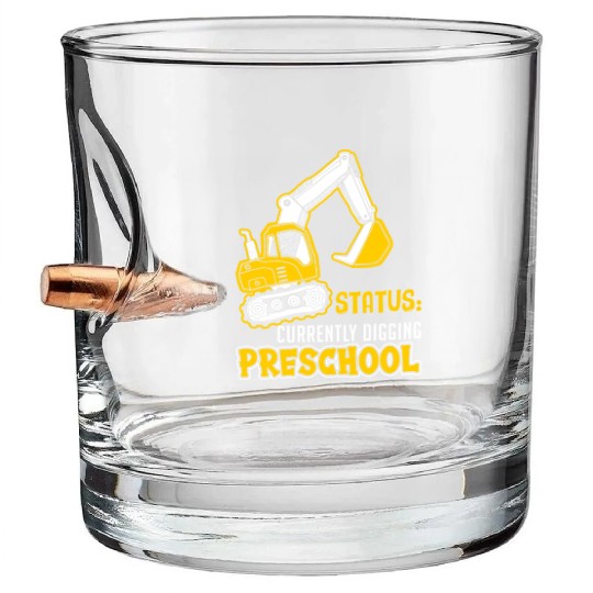Kids Back to School Currently Digging Preschool Bullet Whiskey Glasses
