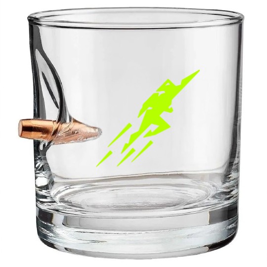 Rocket Man Bullet Whiskey Glasses