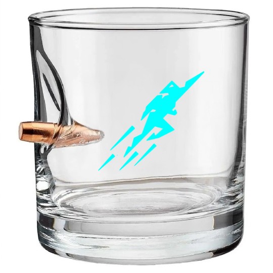 Rocket Man Bullet Whiskey Glasses
