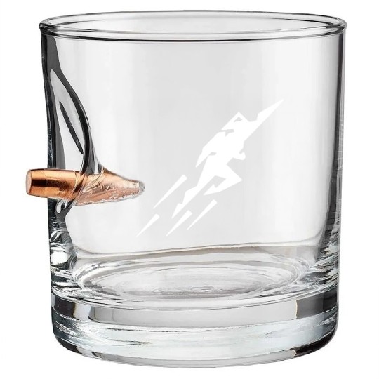 Rocket Man Bullet Whiskey Glasses