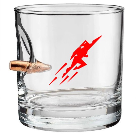 Rocket Man Bullet Whiskey Glasses