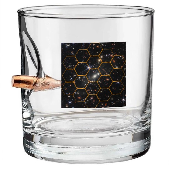 design of james webb space Bullet Whiskey Glasses