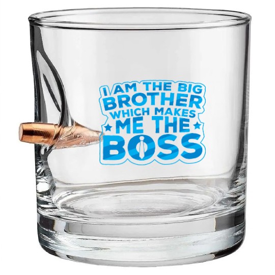 Big Boss Brother Bullet Whiskey Glasses