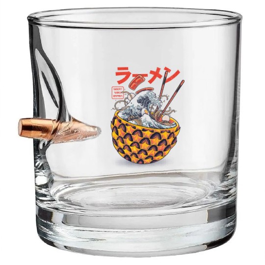 The Great Ramen Bullet Whiskey Glasses