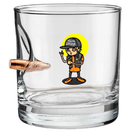 yeah metal Bullet Whiskey Glasses