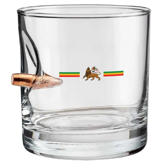 Lion of Judah 2 Bullet Whiskey Glasses