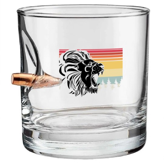 Hilarious Nostalgic Old-Fashion Old Schools Bullet Whiskey Glasses