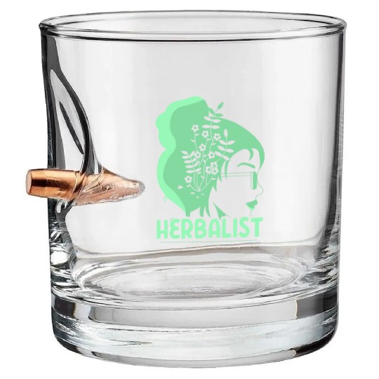 Herbalist Herbalism Herbs Gardening Herb Bullet Whiskey Glasses