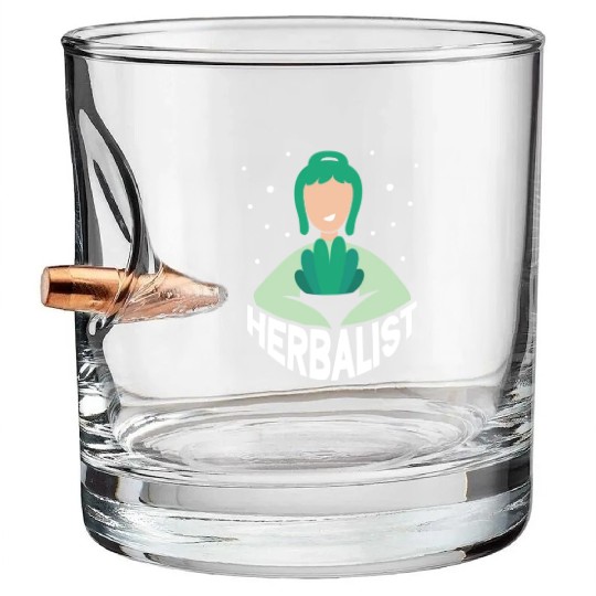 Herbalist Gardening Herbs Herb Herbalism Bullet Whiskey Glasses
