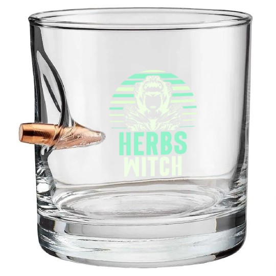 Herbs Witch Herbalism Herbalist Herb Gardening Bullet Whiskey Glasses
