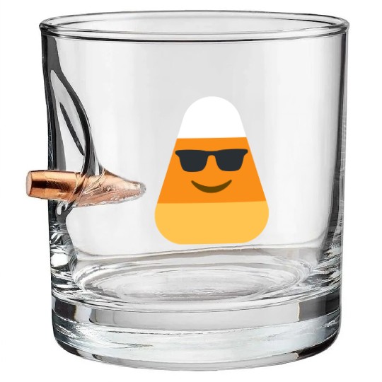 Cool Candy Corn Halloween Costume Bullet Whiskey Glasses